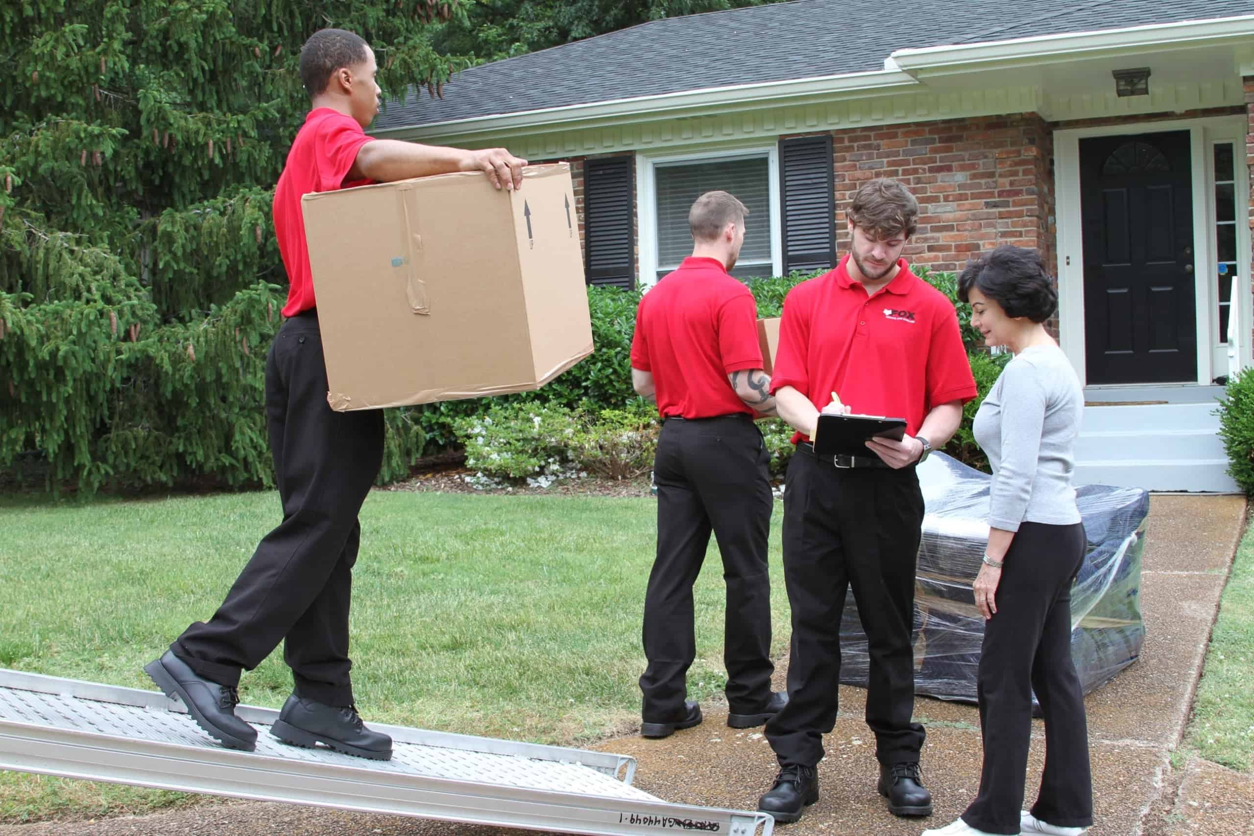 movers of fox moving and storage moving household items